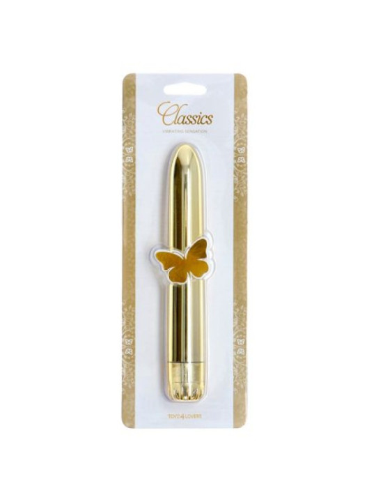 VIBRADOR CLASSICS DOURADO MÉDIO