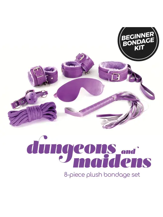 KIT BDSM DUNGEONS & MAIDENS ROXO CRUSHIOUS KIT BDSM DUNGEONS & MAIDENS ROXO CRUSHIOUS