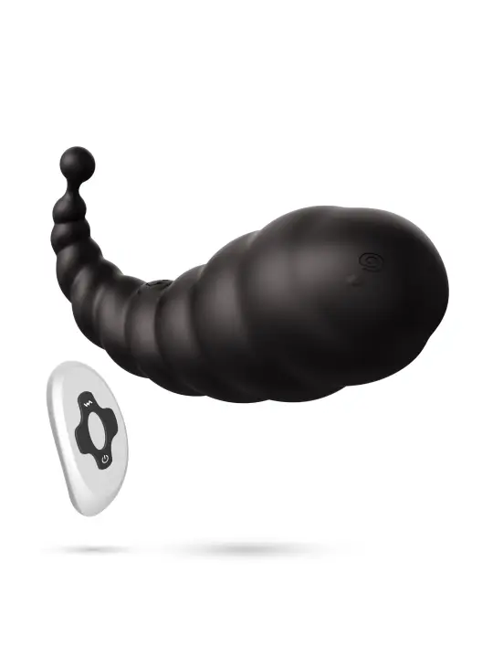 COCOON OVO VIBRATÓRIO RECARREGÁVEL COM COMANDO À DISTÂNCIA CRUSHIOUS PRETO
