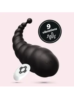 COCOON OVO VIBRATÓRIO RECARREGÁVEL COM COMANDO À DISTÂNCIA CRUSHIOUS PRETO