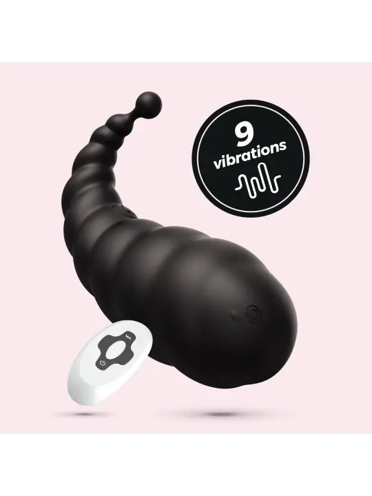 COCOON OVO VIBRATÓRIO RECARREGÁVEL COM COMANDO À DISTÂNCIA CRUSHIOUS PRETO