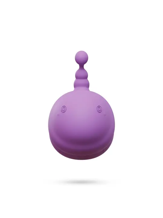 COCOON OVO VIBRATÓRIO RECARREGÁVEL COM COMANDO À DISTÂNCIA CRUSHIOUS ROXO