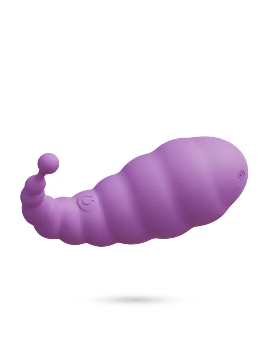 COCOON OVO VIBRATÓRIO RECARREGÁVEL COM COMANDO À DISTÂNCIA CRUSHIOUS ROXO