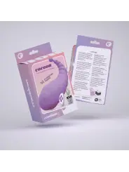 COCOON OVO VIBRATÓRIO RECARREGÁVEL COM COMANDO À DISTÂNCIA CRUSHIOUS ROXO