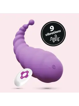COCOON OVO VIBRATÓRIO RECARREGÁVEL COM COMANDO À DISTÂNCIA CRUSHIOUS ROXO