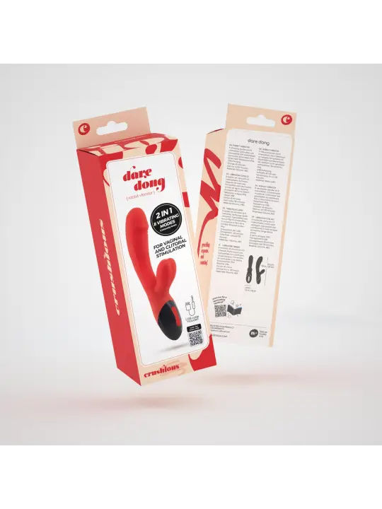 DARE DONG VIBRADOR COELHO RECARREGÁVEL CRUSHIOUS