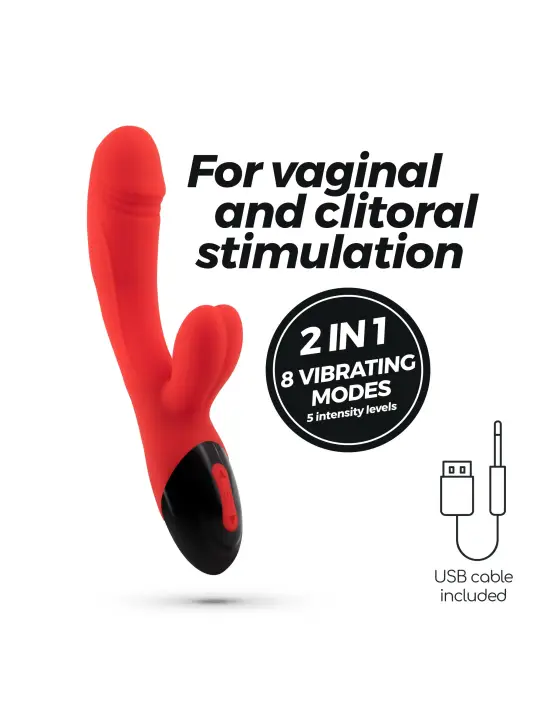 DARE DONG VIBRADOR COELHO RECARREGÁVEL CRUSHIOUS