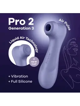 ESTIMULADOR PRO 2 GEN 3 SATISFYER LILÁS