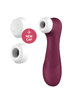 ESTIMULADOR PRO 2 GEN 3 SATISFYER COM CONNECT APP VERMELHO TINTO