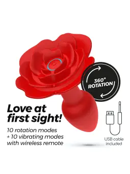 GIULIETTA PLUG ANAL ROTATIVO COM COMANDO À DISTÂNCIA CRUSHIOUS