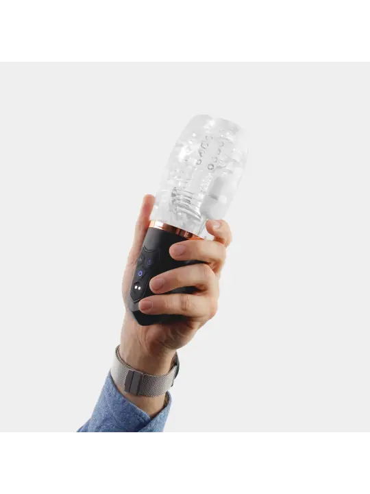 QUASAR MASTURBADOR RECARREGÁVEL COM SUCÇÃO CRUSHIOUS