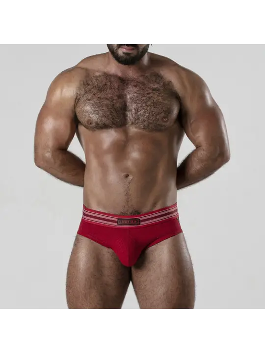 CUECA BACKROOM BOTTOMLESS LOCKER GEAR VERMELHA