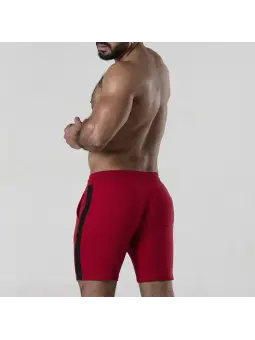 CALÇÃO SIDE STRIP SHORT VERMELHO LOCKER GEAR