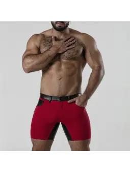 CALÇÃO PERNEIRA 5 POCKET CHAP SHORT VERMELHO LOCKER GEAR