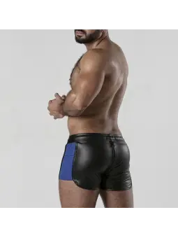 CALÇÃO PERNEIRA 2 WAY ZIPPER CONTRAST SHORT AZUL LOCKER GEAR