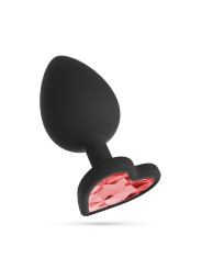 CUORE PLUG ANAL PEQUENO COM 4 JOIAS INTERCAMBIÁVEIS CRUSHIOUS