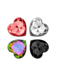 CUORE PLUG ANAL PEQUENO COM 4 JOIAS INTERCAMBIÁVEIS CRUSHIOUS