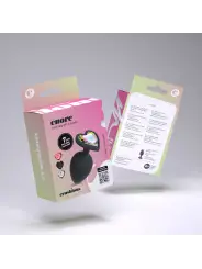 CUORE PLUG ANAL PEQUENO COM 4 JOIAS INTERCAMBIÁVEIS CRUSHIOUS