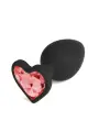 CUORE PLUG ANAL MÉDIO COM 4 JOIAS INTERCAMBIÁVEIS CRUSHIOUS