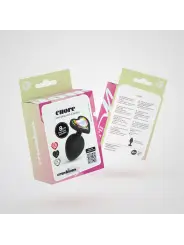 CUORE PLUG ANAL MÉDIO COM 4 JOIAS INTERCAMBIÁVEIS CRUSHIOUS