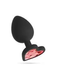 CUORE PLUG ANAL GRANDE COM 4 JOIAS INTERCAMBIÁVEIS CRUSHIOUS