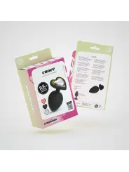 CUORE PLUG ANAL GRANDE COM 4 JOIAS INTERCAMBIÁVEIS CRUSHIOUS