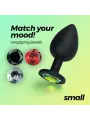 CAMILEO PLUG ANAL PEQUENO COM 4 JOIAS INTERCAMBIÁVEIS CRUSHIOUS