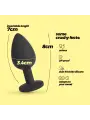 CAMILEO PLUG ANAL MÉDIO COM 4 JOIAS INTERCAMBIÁVEIS CRUSHIOUS