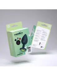 CAMILEO PLUG ANAL MÉDIO COM 4 JOIAS INTERCAMBIÁVEIS CRUSHIOUS