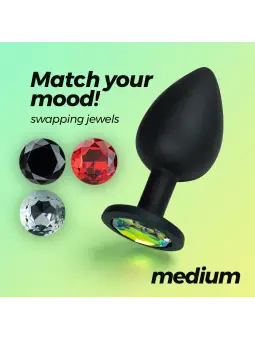 CAMILEO PLUG ANAL MÉDIO COM 4 JOIAS INTERCAMBIÁVEIS CRUSHIOUS