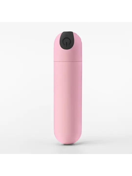 IMOAN BALA VIBRATÓRIA RECARREGÁVEL ROSA PASTEL CRUSHIOUS
