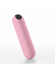 IMOAN BALA VIBRATÓRIA RECARREGÁVEL ROSA PASTEL CRUSHIOUS