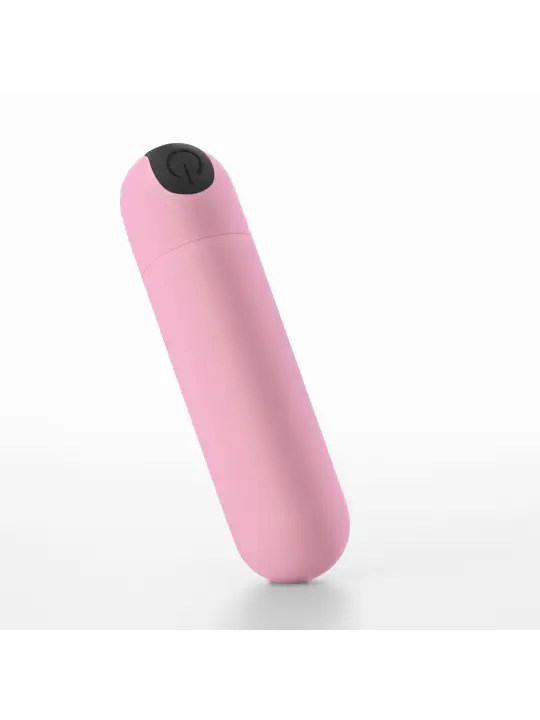 IMOAN BALA VIBRATÓRIA RECARREGÁVEL ROSA PASTEL CRUSHIOUS