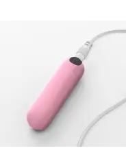 IMOAN BALA VIBRATÓRIA RECARREGÁVEL ROSA PASTEL CRUSHIOUS
