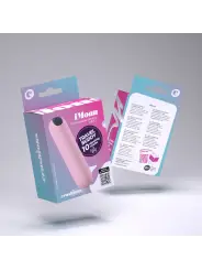 IMOAN BALA VIBRATÓRIA RECARREGÁVEL ROSA PASTEL CRUSHIOUS