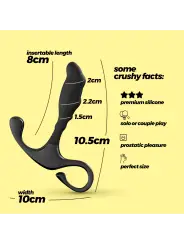 DJINN MASSAJADOR DE PRÓSTATA EM SILICONE CRUSHIOUS