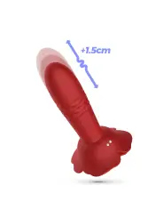 ROMEO PLUG ANAL COM MOVIMENTO VAI-VEM E CONTROLO REMOTO CRUSHIOUS