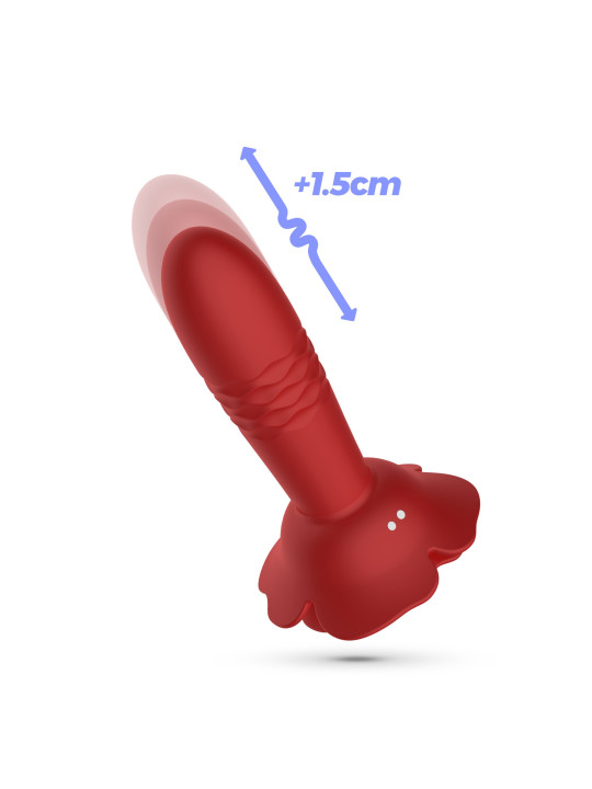 ROMEO PLUG ANAL COM MOVIMENTO VAI-VEM E CONTROLO REMOTO CRUSHIOUS