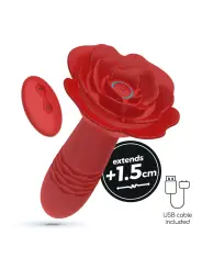 ROMEO PLUG ANAL COM MOVIMENTO VAI-VEM E CONTROLO REMOTO CRUSHIOUS
