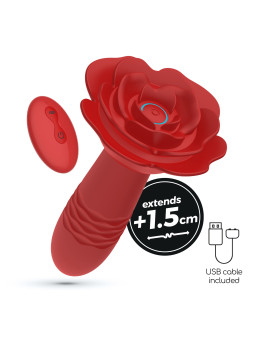 ROMEO PLUG ANAL COM MOVIMENTO VAI-VEM E CONTROLO REMOTO CRUSHIOUS