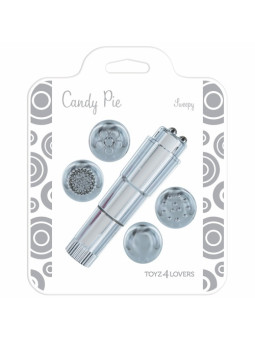 VIBRADOR CANDY PIE SWEEPY PRATEADO