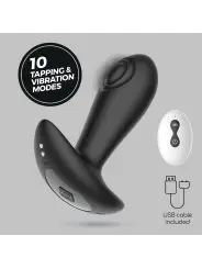 OCTO PLUG ANAL COM PULSAÇÃO E COMANDO À DISTÂNCIA CRUSHIOUS