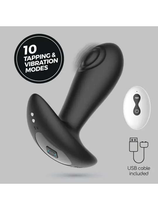 OCTO PLUG ANAL COM PULSAÇÃO E COMANDO À DISTÂNCIA CRUSHIOUS