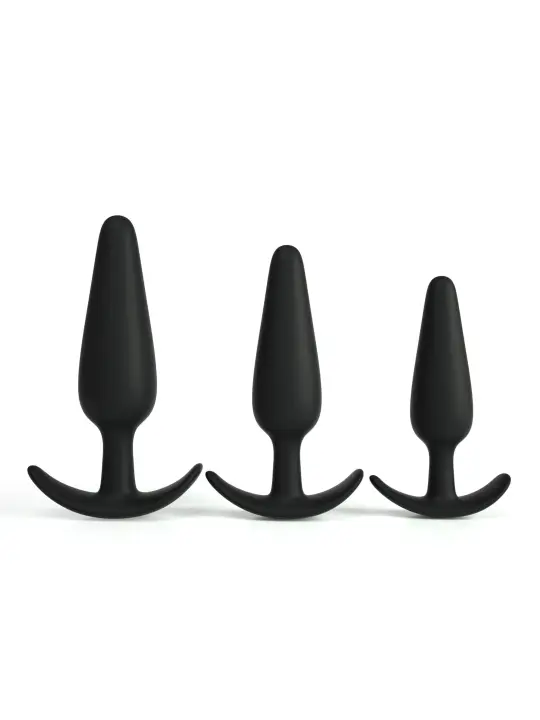 TIC TAC TOE CONJUNTO DE PLUGS ANAIS PARA TREINO CRUSHIOUS