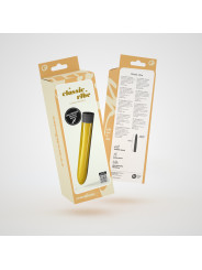 VIBRADOR CLASSIC VIBE CRUSHIOUS DOURADO