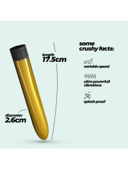 VIBRADOR CLASSIC VIBE CRUSHIOUS DOURADO