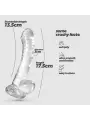 HUDINI DILDO ANAL JELLY TRANSPARENTE CRUSHIOUS