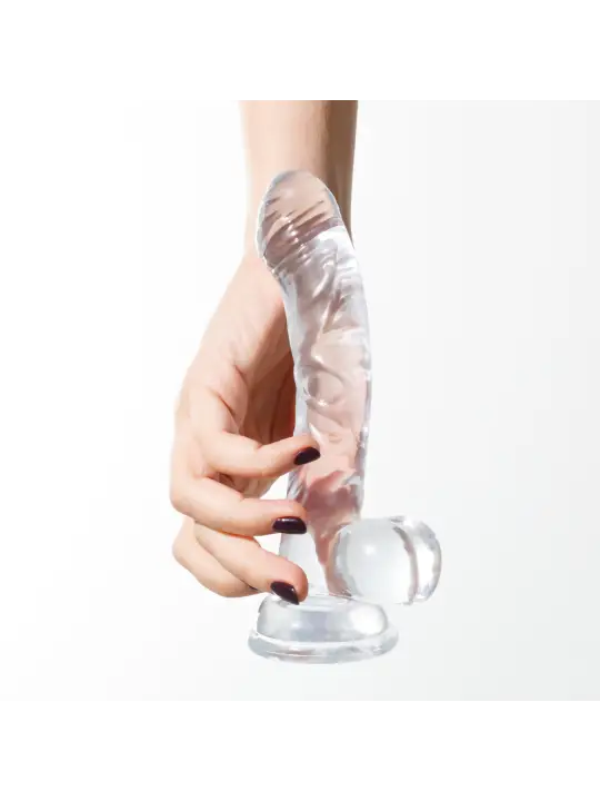 HUDINI DILDO ANAL JELLY TRANSPARENTE CRUSHIOUS
