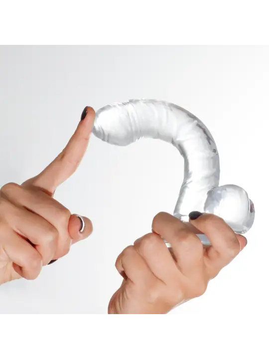 HUDINI DILDO ANAL JELLY TRANSPARENTE CRUSHIOUS