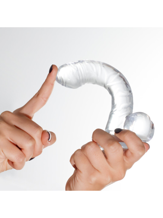 HUDINI DILDO ANAL JELLY TRANSPARENTE CRUSHIOUS